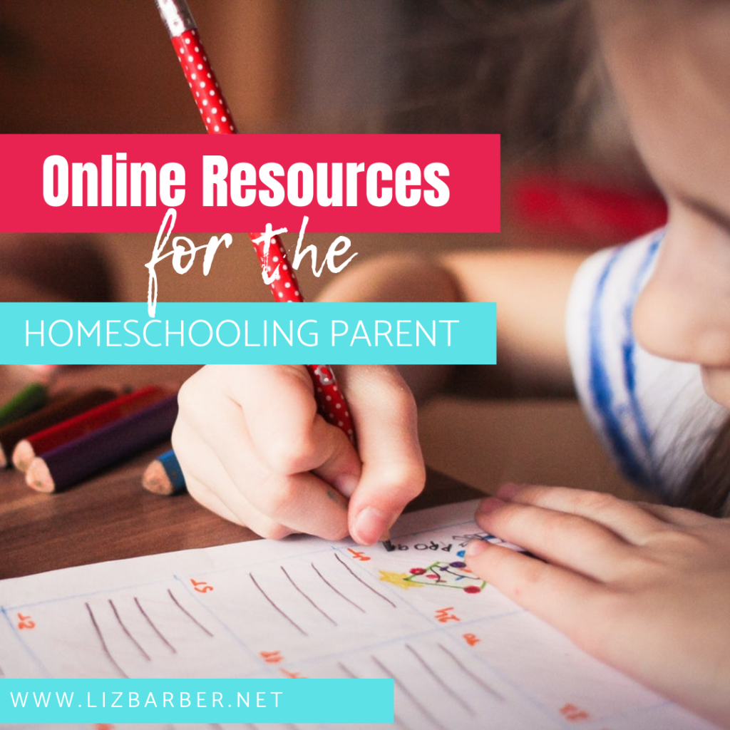 ONLINE RESOURCES FOR THE HOMESCHOOLING PARENT